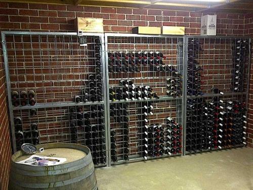 18 high x 12 wide gal steel wine racks