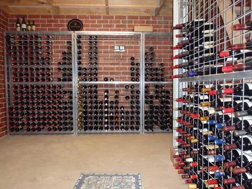 18 high x12 wide galvanised wine racks